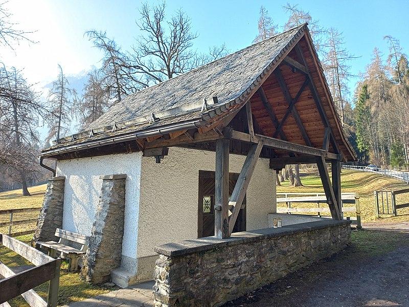 Kapelle hl. Wolfgang in der Gemeinde Bürs, Vorarlberg, Österreich. Foto: Asurnipal
