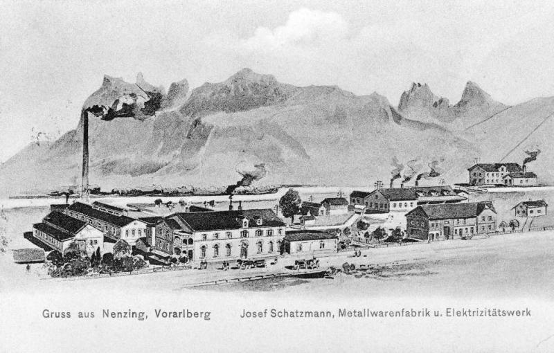 Nenzing Metallwarenfabrik und Elektrizitäswerk (c) Vorarlberger Landesbibliothek